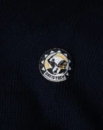 Pull unisexe Arthurien marine 100 % laine Mérinos – Image 6