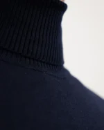 Pull unisexe Lancelot marine 100 % laine Mérinos – Image 6