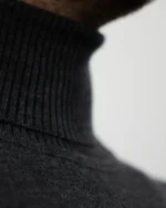 Pull unisexe Lancelot gris 100 % laine Mérinos – Image 6