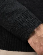 Pull unisexe Perceval gris 100 % laine Mérinos – Image 7